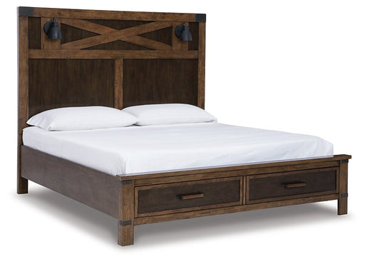 Wyattfield Bed with Storage Bed Ashley Furniture