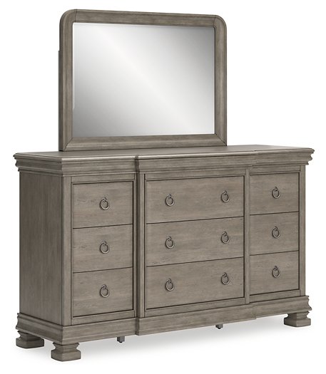 Lexorne Dresser and Mirror image