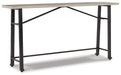 Karisslyn Long Counter Table Counter Height Table Ashley Furniture