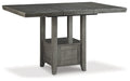 Hallanden Counter Height Dining Extension Table Counter Height Table Ashley Furniture