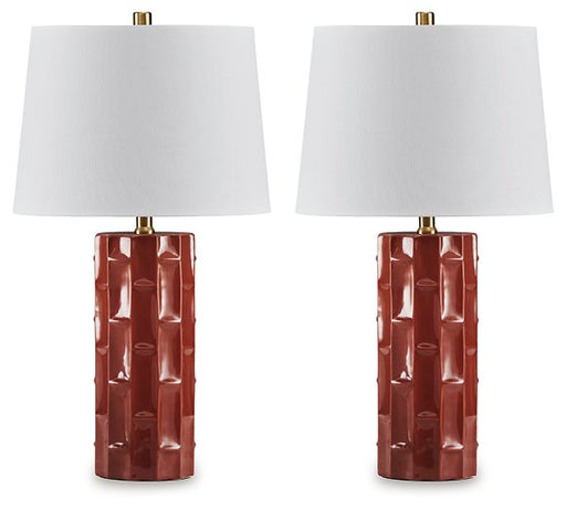 Jacemour Table Lamp (Set of 2) Table Lamp Pair Ashley Furniture