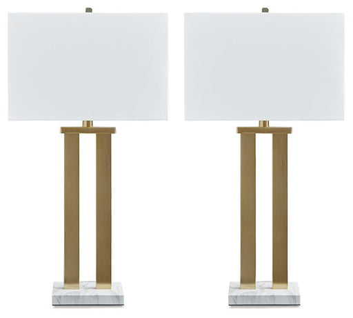Coopermen Table Lamp (Set of 2) Lamp Set Ashley Furniture
