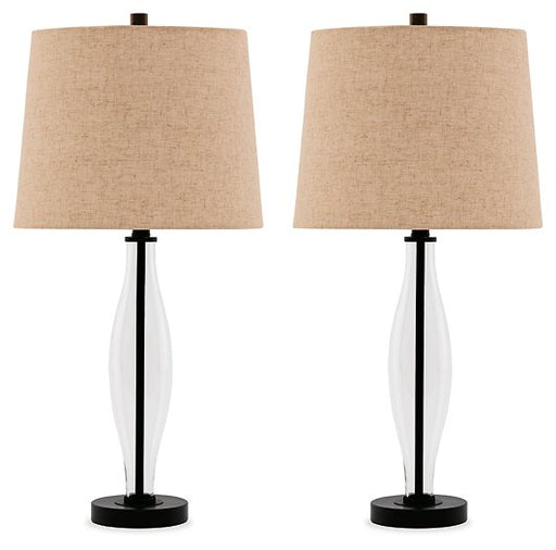 Travisburg Table Lamp (Set of 2) Lamp Set Ashley Furniture