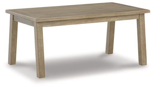Barn Cove Outdoor Coffee Table Outdoor Cocktail Table Ashley Furniture