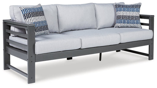 Amora Outdoor Sofa with Cushion Outdoor Seating Ashley Furniture