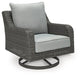 Elite Park Outdoor Swivel Lounge with Cushion Outdoor Seating Ashley Furniture