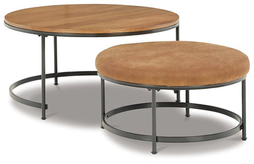 Drezmoore Nesting Coffee Table (Set of 2) Cocktail Table Ashley Furniture