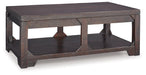 Rogness Coffee Table with Lift Top Cocktail Table Lift Ashley Furniture