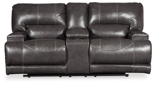 McCaskill Reclining Loveseat with Console image